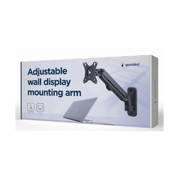 Suporte de Parede 17" a 27" Gembird MA-WA1-01 até 7Kg
