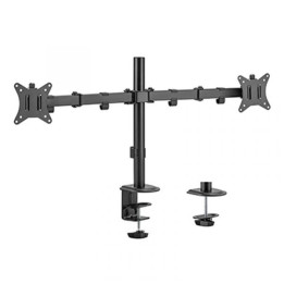 Suporte de Mesa 17" a 32" Gembird MA-D2-01 Duplo Articulado Preto