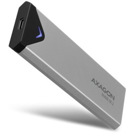 Caixa Externa AXAGON EEM2-UG2 para M.2/NVMe/SSD USB-C 3.2 Gen2 silver
