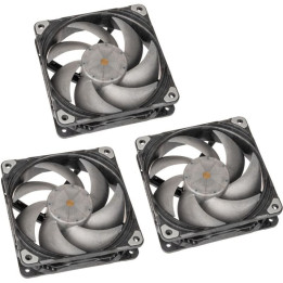 Ventoinha Phanteks T30 PWM Preto Pack 3 - 120mm