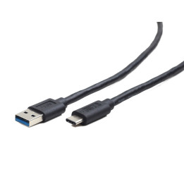 Gembird CCP-USB3-AMCM-6 cabo USB 1,8 m 3.2 Gen 1 (3.1 Gen 1) USB C USB A Preto