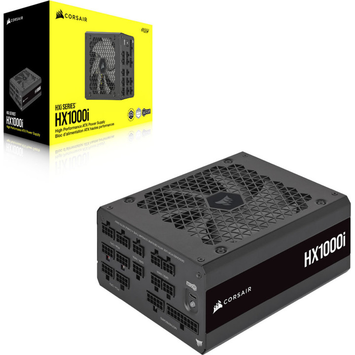 Fonte Modular Corsair HX1000i 1000W ATX Preta