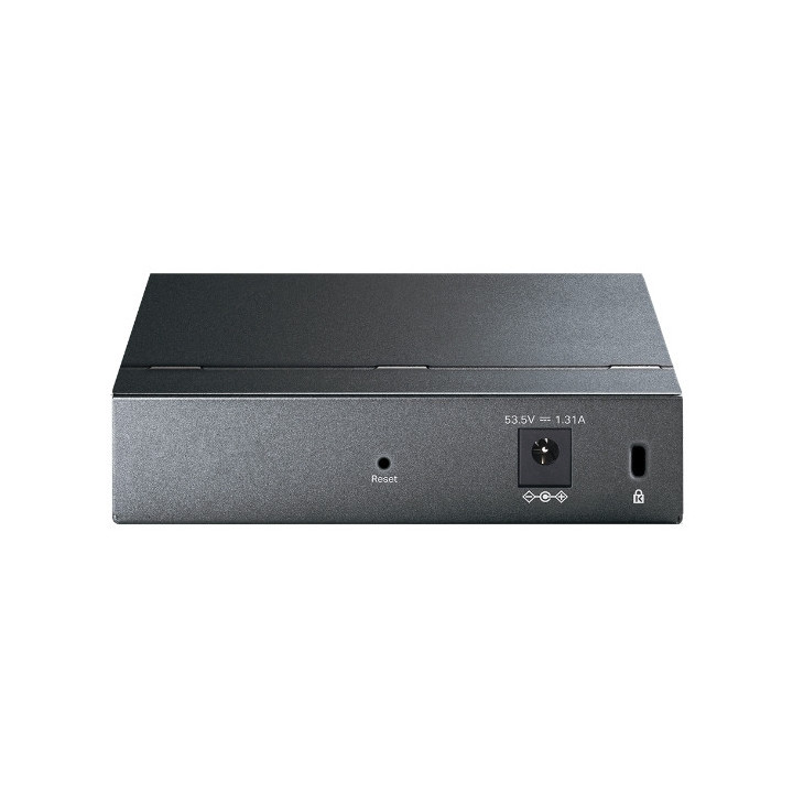 TP-Link TL-SG105PE switch de rede Gerido L2 Gigabit Ethernet (10 100 1000) Power over Ethernet (PoE) Preto