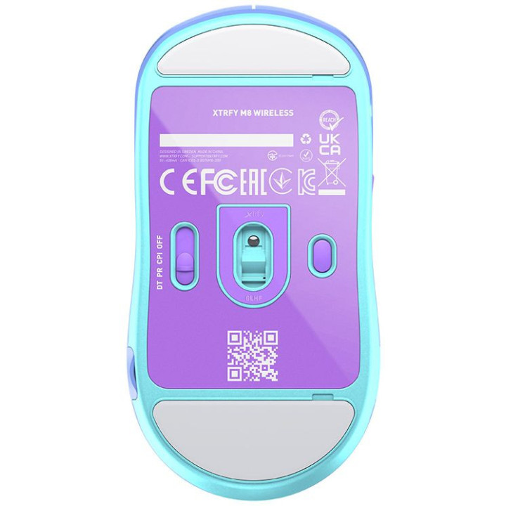 Rato Gaming Cherry Xtrfy M8 Wireless Purple