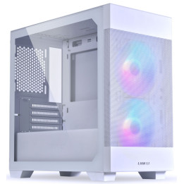Caixa Micro-ATX Lian Li Lancool 205M Mesh Snow Vidro Temperado