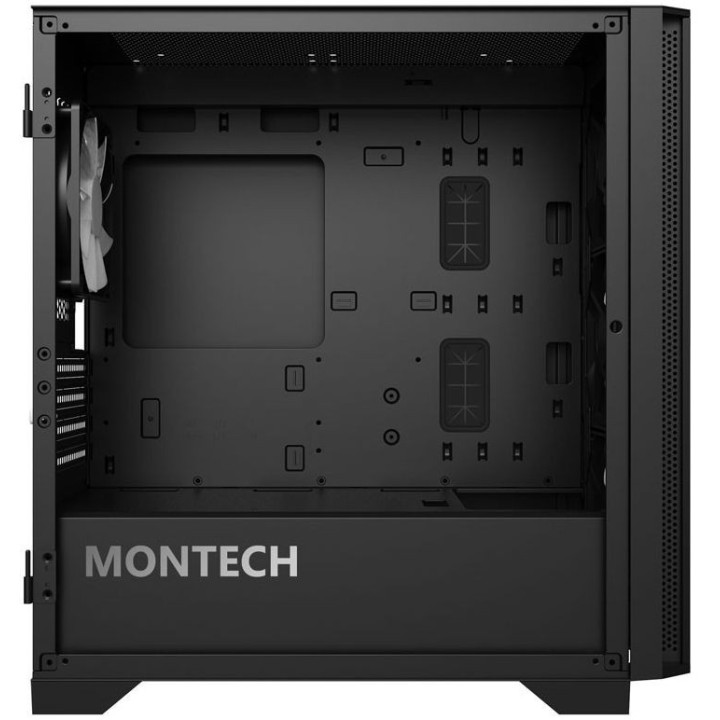 Caixa Micro-ATX Montech AIR 100 ARGB Vidro Temperado Preto