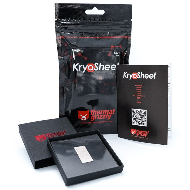 Thermal Pad Thermal Grizzly KryoSheet - 24 x 12 mm