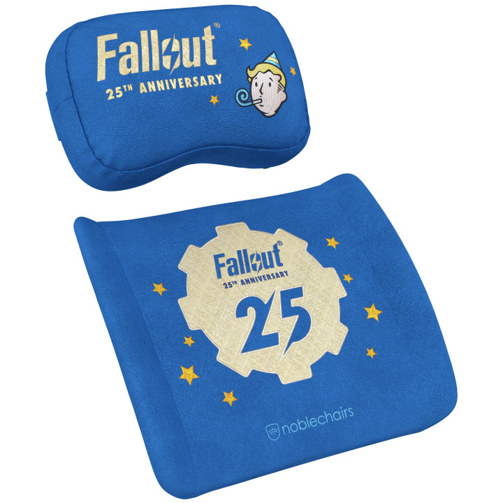 Set de Almofadas noblechairs Memory Foam - Fallout 25th Anniversary Edition