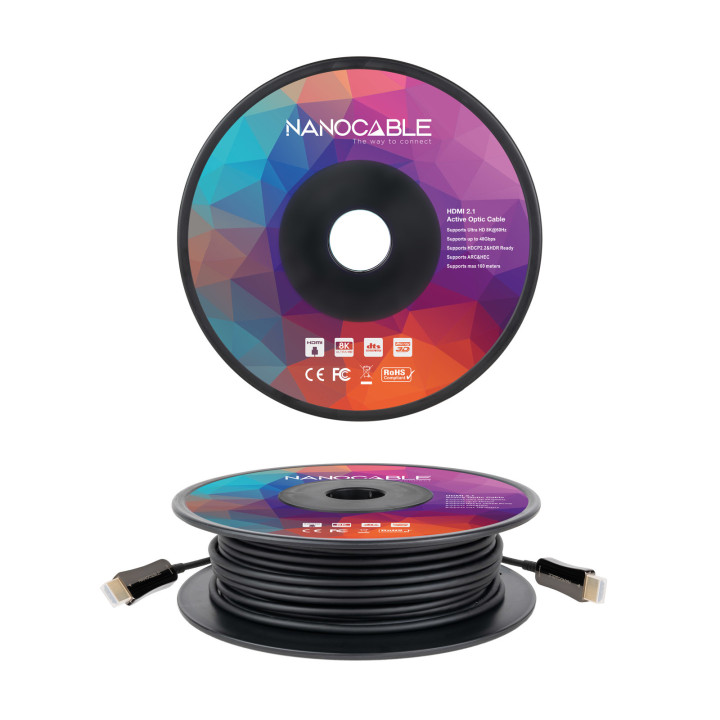 Nanocable 10.15.2130 cabo HDMI 30 m HDMI Type A (Standard) Preto