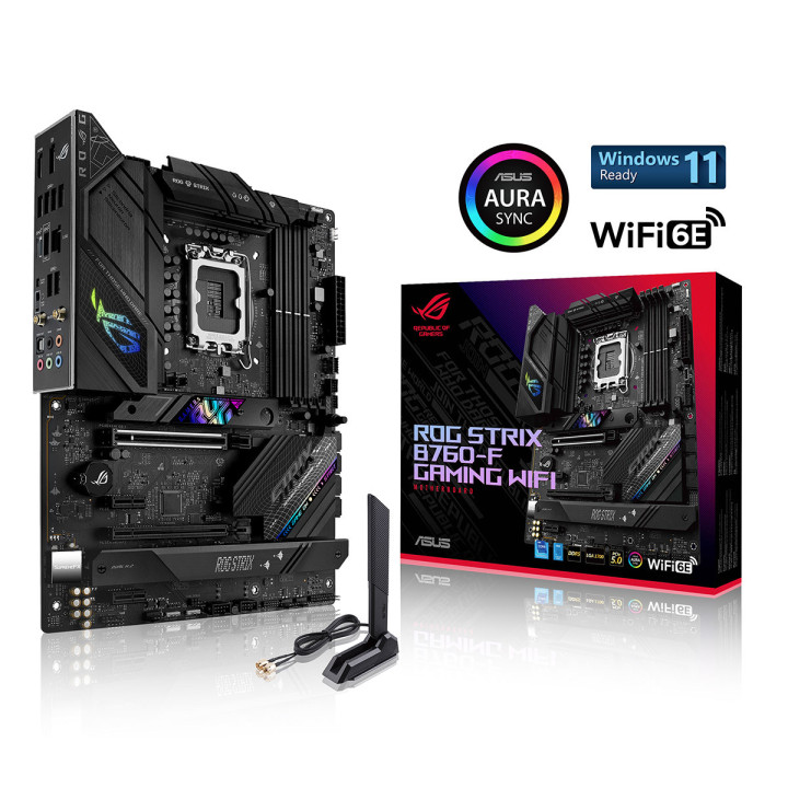 Motherboard ASUS ROG STRIX B760-F GAMING WIFI Intel B760 LGA 1700 ATX