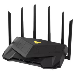 ASUS TUF Gaming AX6000 (TUF-AX6000) router sem fios Gigabit Ethernet Dual-band (2,4 GHz   5 GHz) Preto