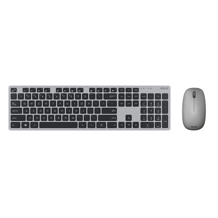 ASUS W5000 teclado Rato incluído RF Wireless Cinzento