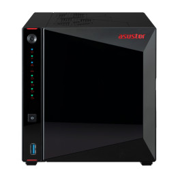 Asustor AS5404T servidor NAS e de armazenamento Ethernet LAN Preto N5105