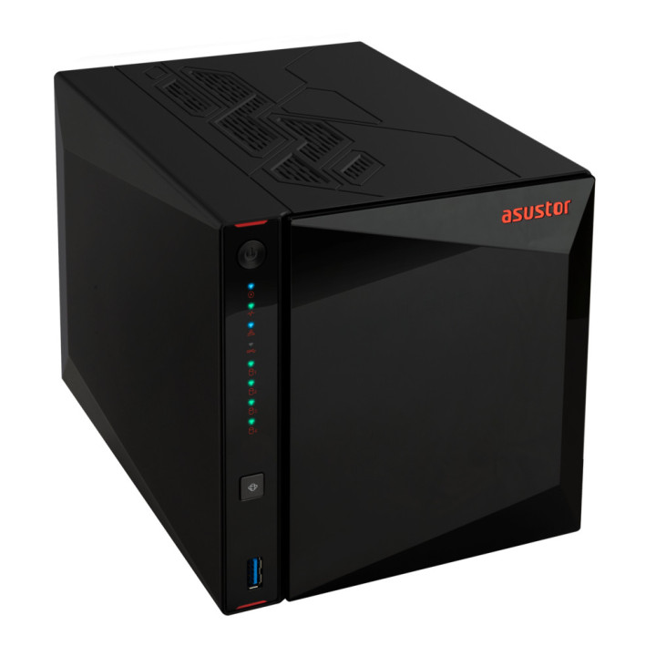 Asustor AS5404T servidor NAS e de armazenamento Ethernet LAN Preto N5105