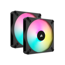 Corsair CO-9050156-WW Sistema de Arrefecimento de Computador Caixa de computador Ventoinha Preto 2 unidade(s)