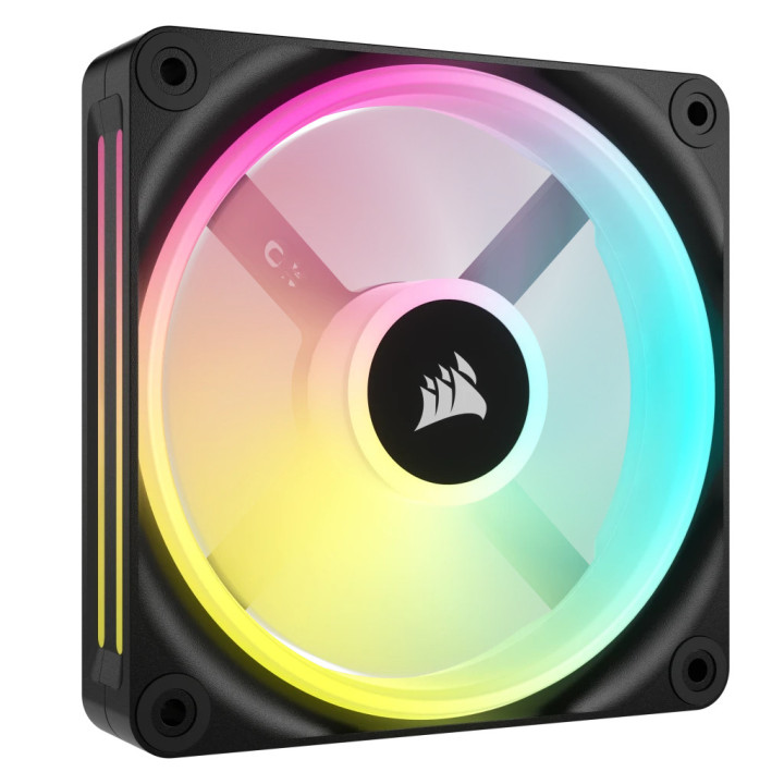 Corsair CO-9051001-WW Sistema de Arrefecimento de Computador Caixa de computador Ventoinha 12 cm Preto, Branco 1 unidade(s)