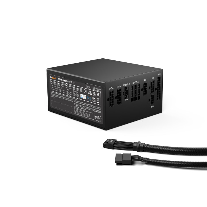 be quiet! Straight Power 12 | 1000W fonte de alimentação 20+4 pin ATX ATX Preto