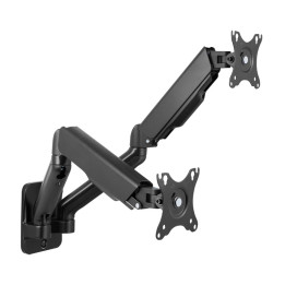 LogiLink BP0146 montagem e suporte para monitores 81,3 cm (32") Preto Parede