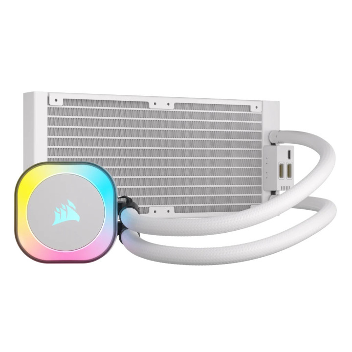 Corsair H100I Processador Arrefecimento híbrido 12 cm Branco