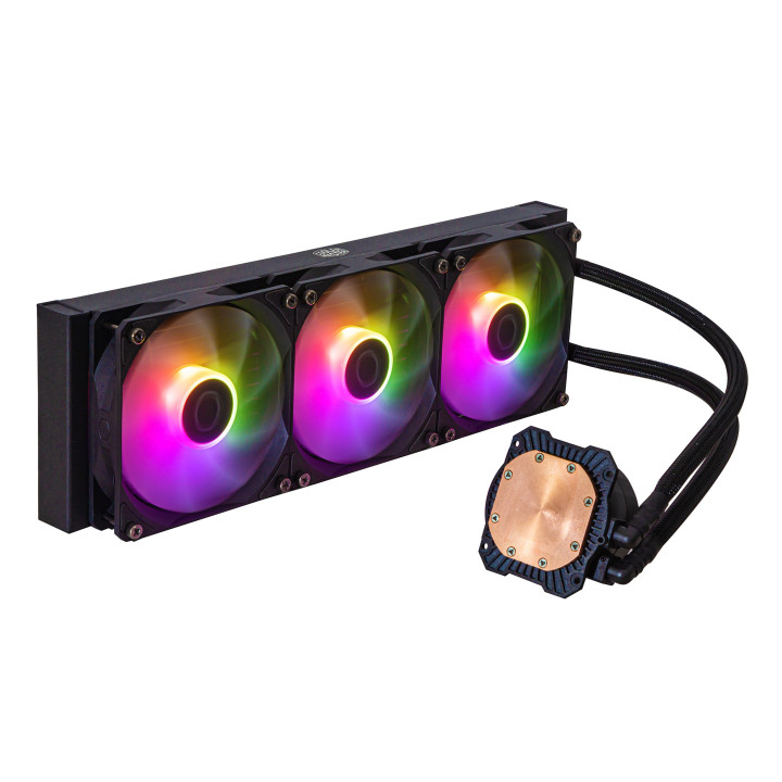 Cooler Master MasterLiquid 360L Core ARGB Processador Kit de arrefecimento líquido 12 cm Preto