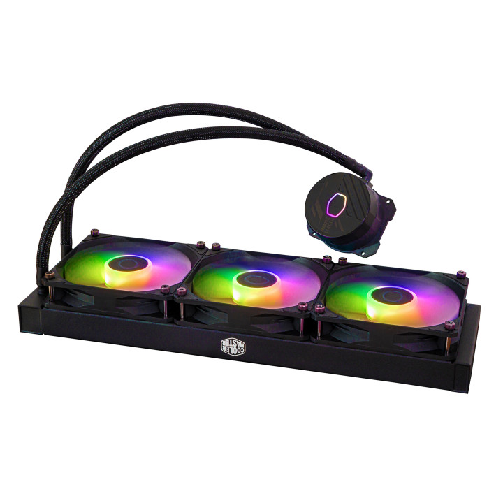 Cooler Master MasterLiquid 360L Core ARGB Processador Kit de arrefecimento líquido 12 cm Preto