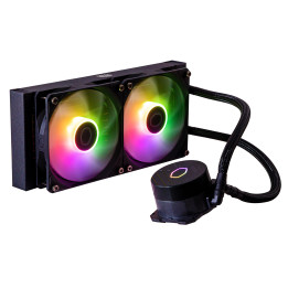 Cooler Master MasterLiquid 240L Core ARGB Processador Kit de arrefecimento líquido 12 cm Preto