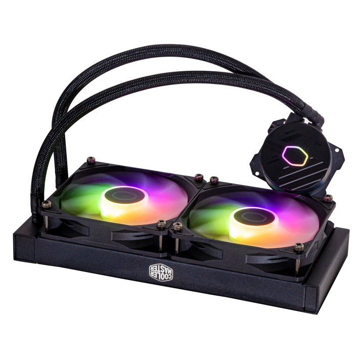 Cooler Master MasterLiquid 240L Core ARGB Processador Kit de arrefecimento líquido 12 cm Preto
