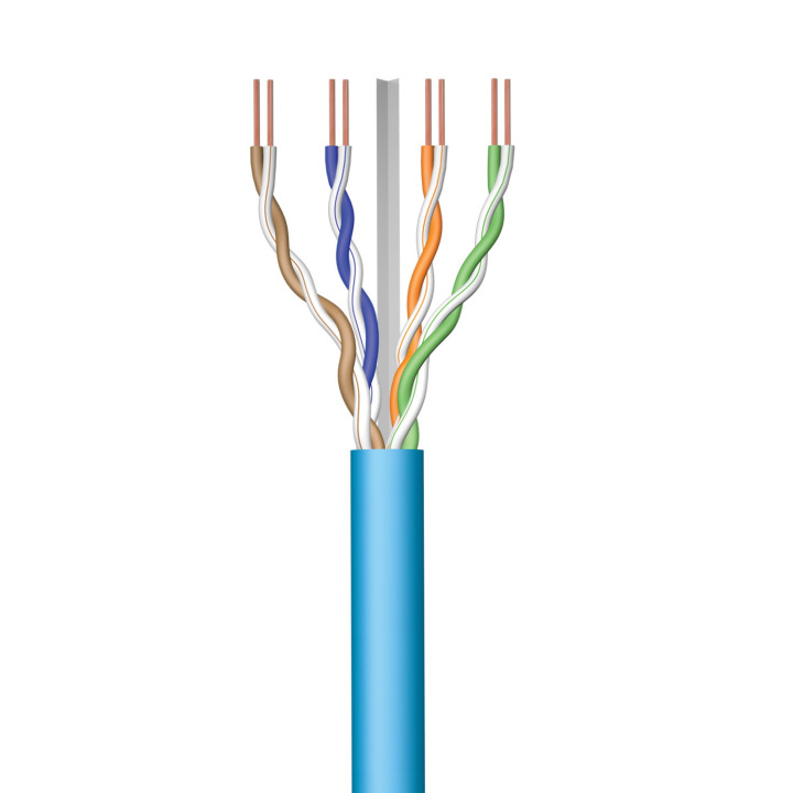 Ewent IM1221 cabo de rede Azul 30 m Cat6a U UTP (UTP)