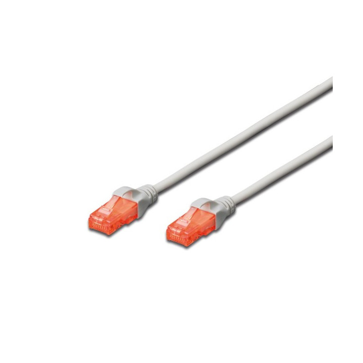 Ewent IM1018 cabo de rede Cinzento 3 m Cat6 U UTP (UTP)