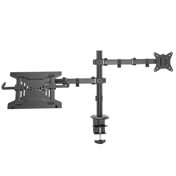 Ewent EW1519 Suporte para Computadores Portáteis Braço para computador portátil e monitor Preto 39,6 cm (15.6")