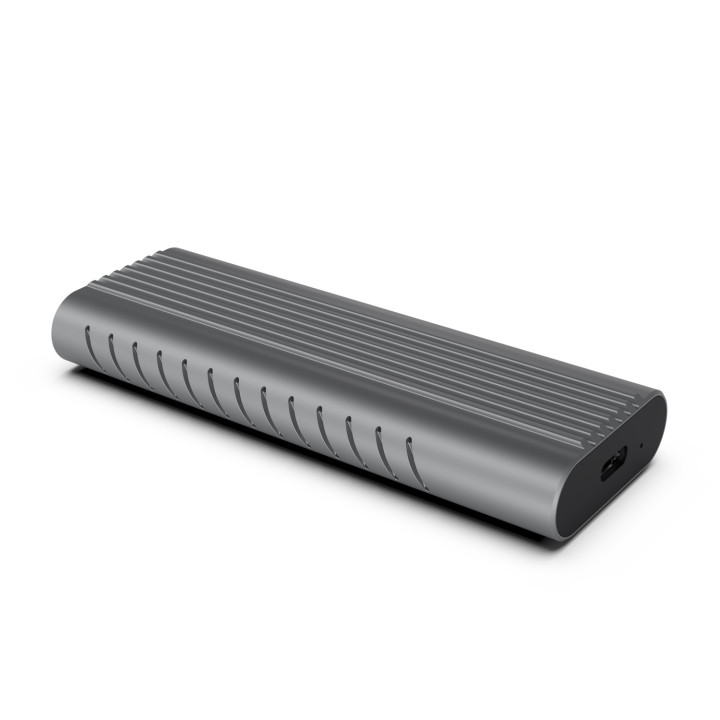Ewent EW7025 Caixa para Discos Rígidos Compartimento SSD Cinzento M.2