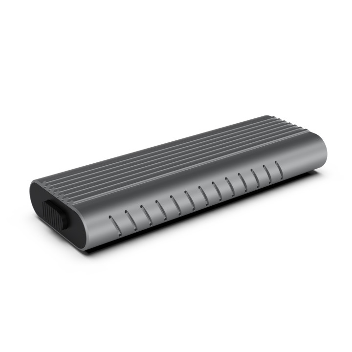 Ewent EW7025 Caixa para Discos Rígidos Compartimento SSD Cinzento M.2