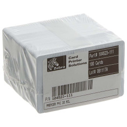 Zebra Premier PVC Card (5 packs x 100)