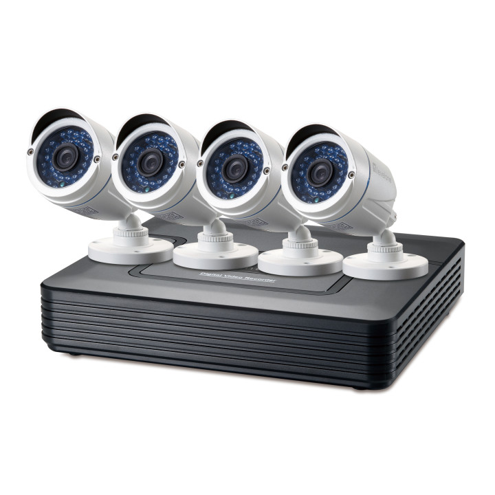 LevelOne DSK-4001 kit de videovigilância Com fios 4 canais