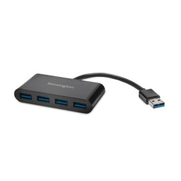 Kensington UH4000 Concentrador USB 3.0 de 4 portas — Preto