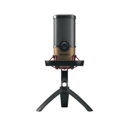 CHERRY UM 9.0 PRO RGB Preto, Cor do cobre Microfone de mesa