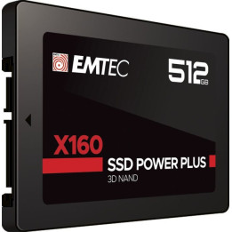 Emtec X160 2.5" 512 GB Serial ATA III QLC 3D NAND