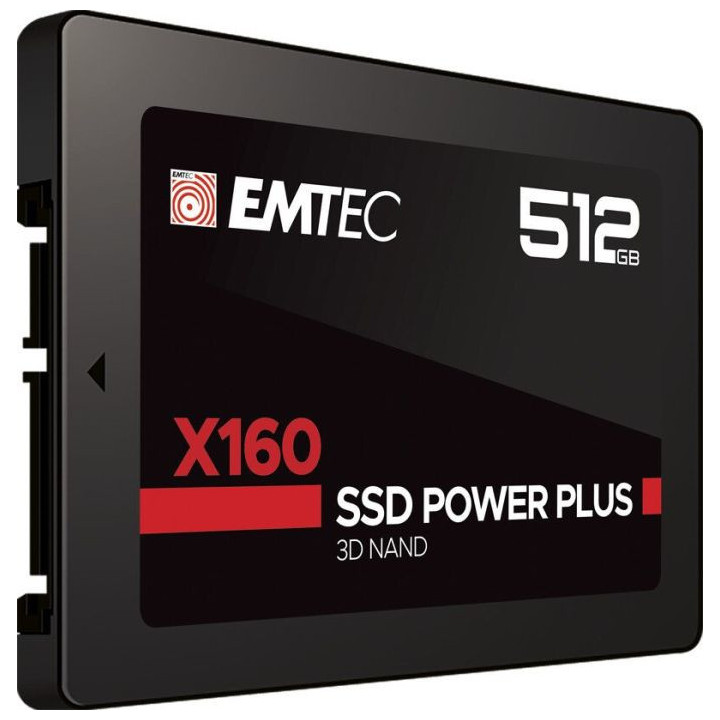 Emtec X160 2.5" 512 GB Serial ATA III QLC 3D NAND