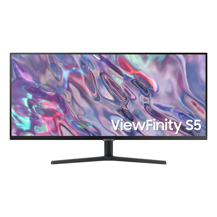 Samsung ViewFinity S5 S50GC monitor de ecrã 86,4 cm (34") 3440 x 1440 pixels UltraWide Quad HD LED Preto