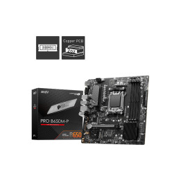 MSI PRO B650M-P motherboard AMD B650 Ranhura AM5 micro ATX