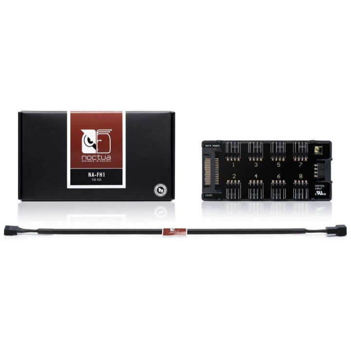 Controlador e Hub Noctua NA-FH1 8x Ventoinhas