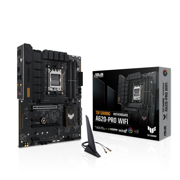 Motherboard ASUS TUF GAMING A620-PRO WIFI AMD A620 AM5 ATX