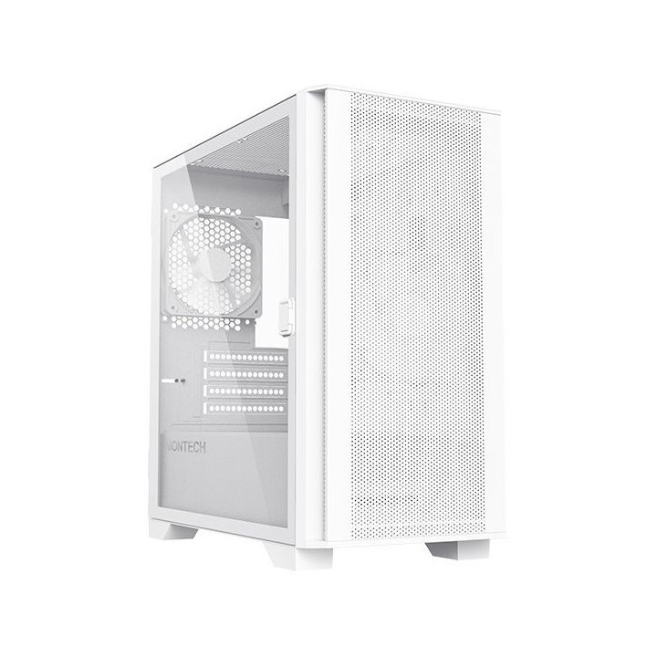 Caixa Micro-ATX Montech AIR 100 Lite Vidro Temperado Branco