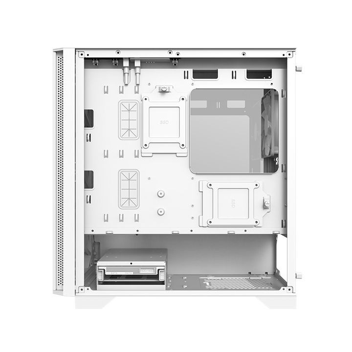 Caixa Micro-ATX Montech AIR 100 Lite Vidro Temperado Branco