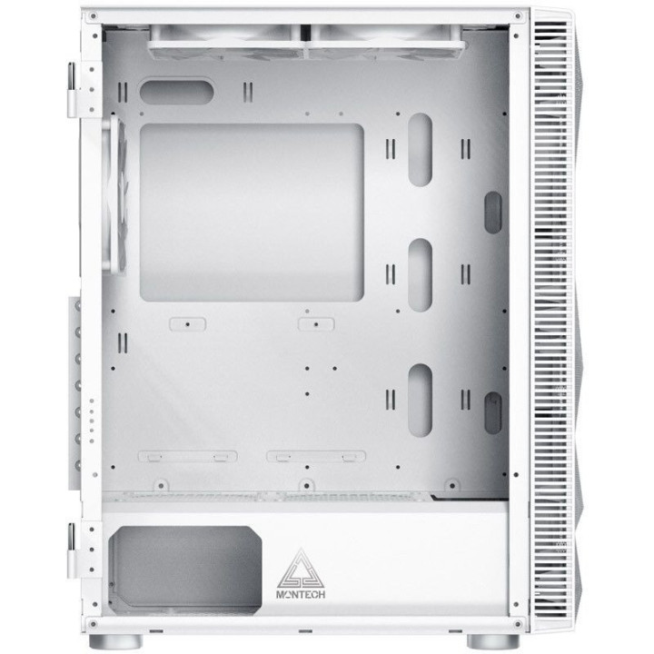 Caixa ATX Montech X3 Mesh RGB Vidro Temperado Branco