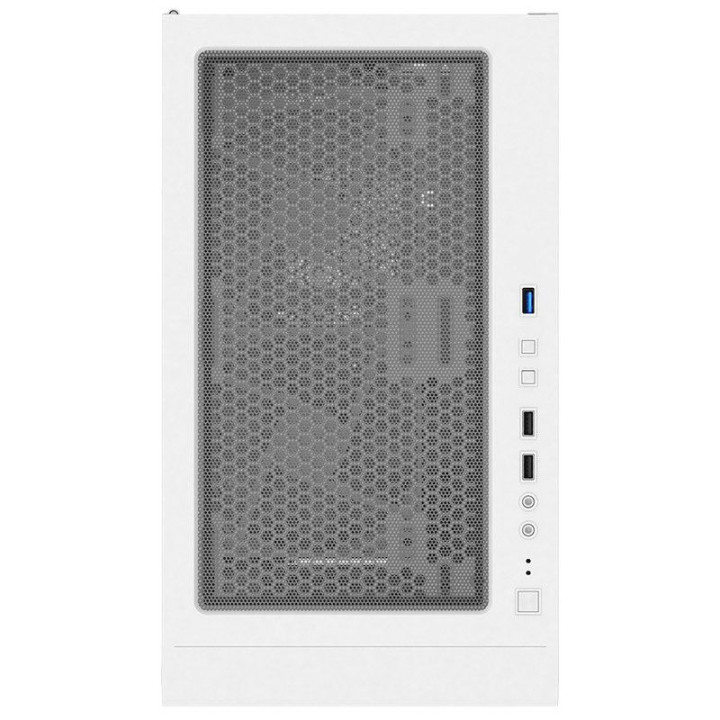 Caixa ATX Montech X3 Glass RGB Vidro Temperado Branco