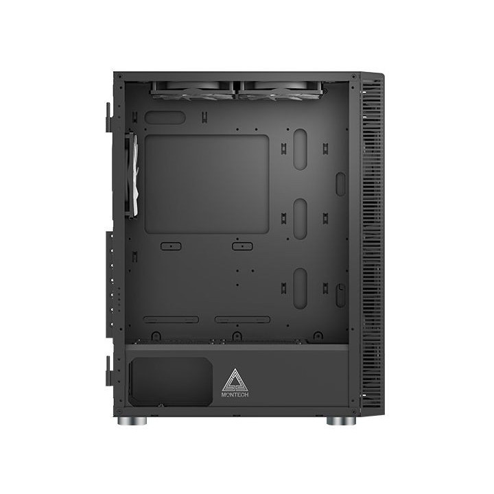 Caixa ATX Montech X3 Glas RGB Vidro Temperado Preto