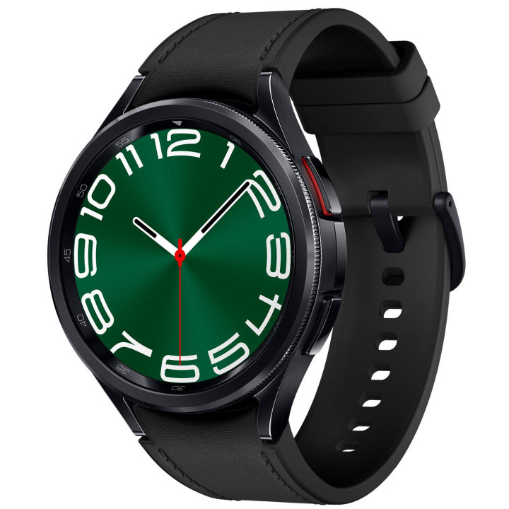 Samsung Galaxy Watch6 Classic SM-R965F 3,81 cm (1.5") Super AMOLED 47 mm Digital 480 x 480 pixels Ecrã táctil 4G Preto Wi-Fi GPS
