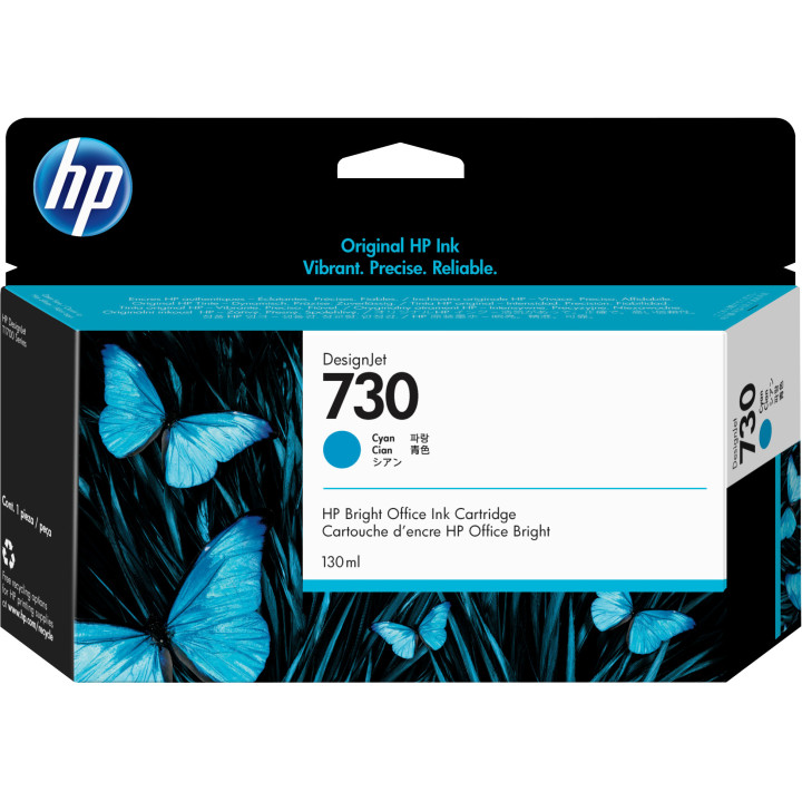 HP Tinteiro DesignJet 730 Ciano (130 ml)