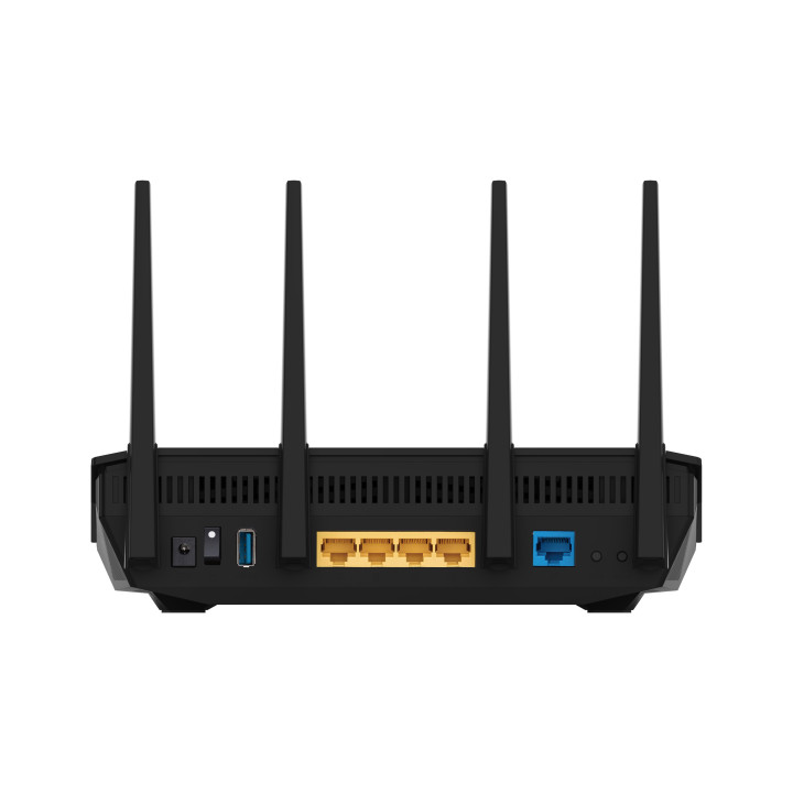 ASUS RT-AX5400 router sem fios Gigabit Ethernet Dual-band (2,4 GHz   5 GHz) Preto
